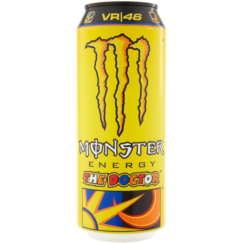 Monster Energy The Doctor VR46 Bevanda Energetica - Lattina, 500 ml 