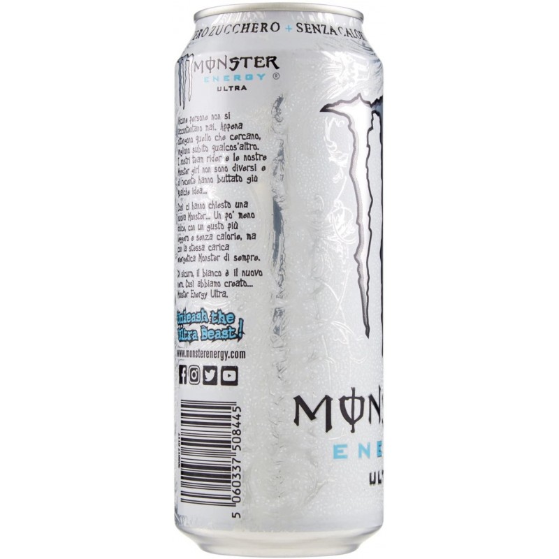 Monster Enery Ultra White senza zuccheri